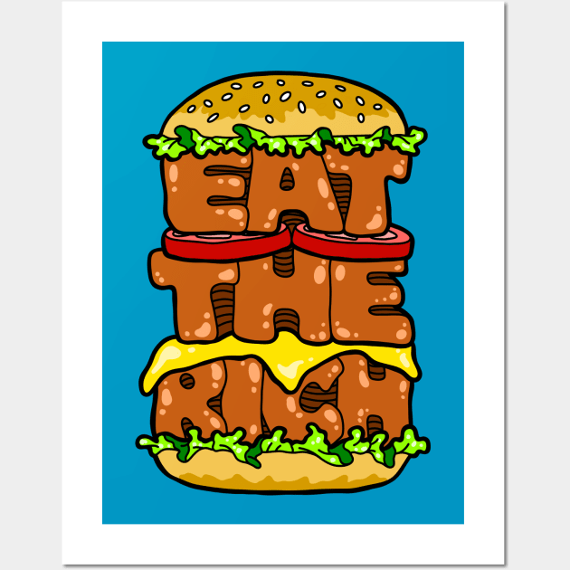 Eat The Rich Wall Art by ReclusiveCrafts